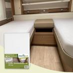 Enkele bedden indeling 2 delig, jersey hoeslakenset, Nieuw, Eenpersoons, Wit, Hoeslaken of Sloop