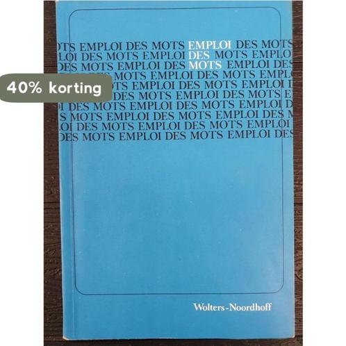 EMPLOI DES MOTS 9789001557515 LUBKE, Boeken, Overige Boeken, Gelezen, Verzenden