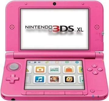 Nintendo 3DS XL Roze (Nette Staat & Krasvrije Schermen), Ophalen of Verzenden, Zo goed als nieuw