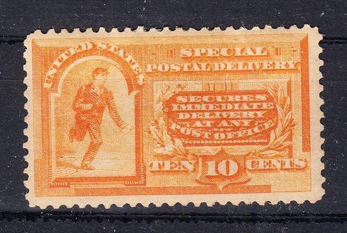 Verenigde Staten 1893 - 10 Cent Arancio Special Delivery Mh, Postzegels en Munten, Postzegels | Amerika