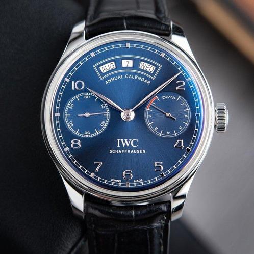 IWC - Portuguese Annual Calendar - IW503502 - Homme -, Handtassen en Accessoires, Horloges | Antiek