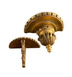 Wandtafel (2) - Hout, Goud