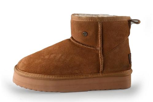Warmbat Boots in maat 38 Cognac | 5% extra korting, Kleding | Dames, Schoenen, Overige kleuren, Zo goed als nieuw, Overige typen