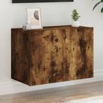 vidaXL Tv-meubel wandgemonteerd 60x30x41 cm gerookt, Huis en Inrichting, Kasten |Televisiemeubels, Verzenden, Nieuw