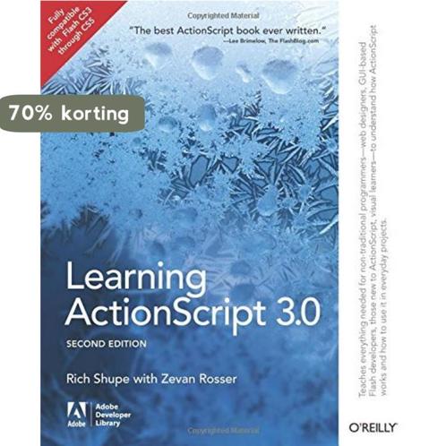 Learning ActionScript 3.0 2nd 9781449390174 Rich Shupe, Boeken, Taal | Engels, Zo goed als nieuw, Verzenden