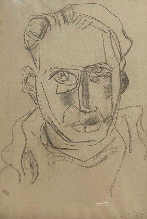 Giorgio Dario Paolucci (1926-2019) - Operaio, Antiek en Kunst, Kunst | Schilderijen | Modern