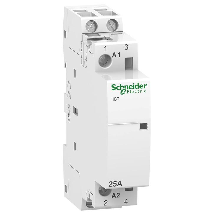 Schneider Electric ICT 25A 2NO 24V AC Contactor - A9C20132, Doe-het-zelf en Bouw, Elektriciteit en Kabels, Verzenden