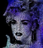 David Law - Crypto Madonna III Blue - 2.0 - Format XL 50x75