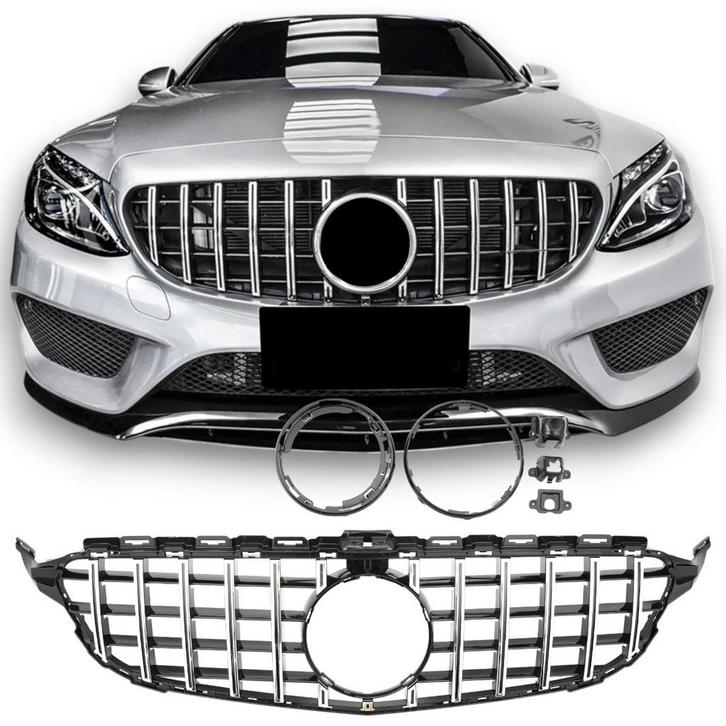 Sport Panamericana GT grille geschikt voor Mercedes W205 201, Auto diversen, Auto-accessoires, Verzenden