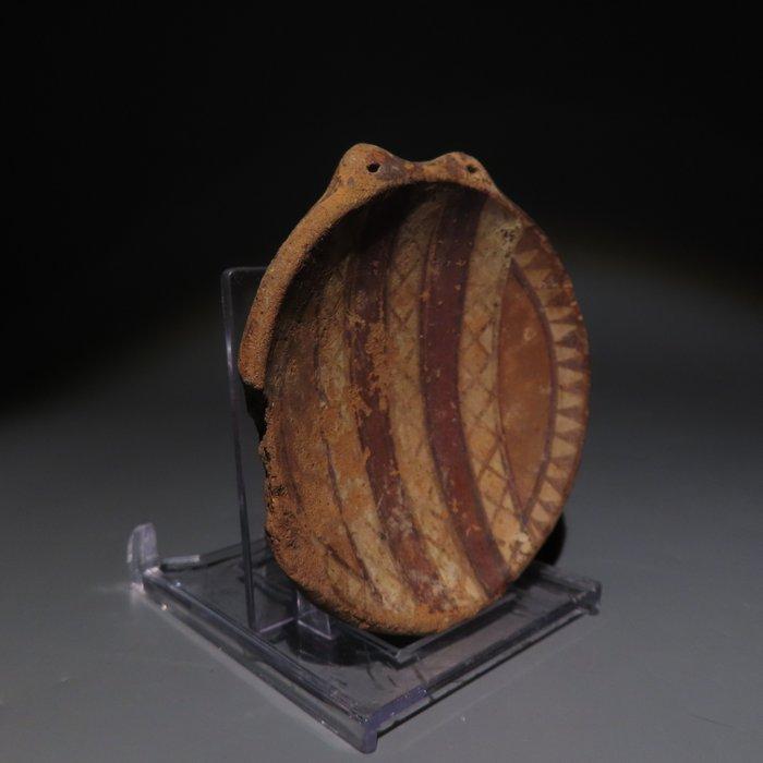 Inca Terracotta Vaartuig. 1000-1500 na Christus. 6,5 cm, Verzamelen, Mineralen en Fossielen