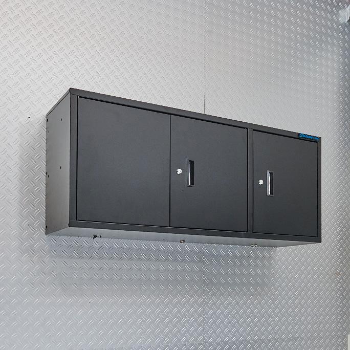 Datona Wandkast zwart 120 cm - Datona - Mat zwart, Doe-het-zelf en Bouw, Werkbanken, Ophalen of Verzenden