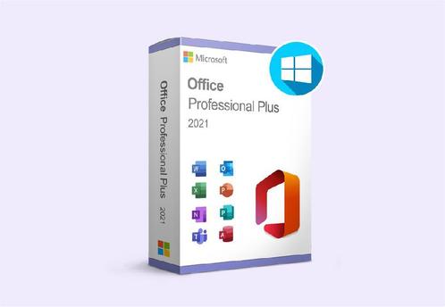 Microsoft Office 2021-WINDOWS, Computers en Software, Office-software, Nieuw, Access, Excel, OneNote, Outlook, Powerpoint, Publisher