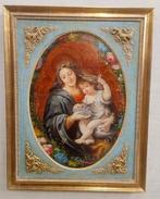 Teodoro Akerman (XX) - Madonna con bambino - 50 x 70 cm