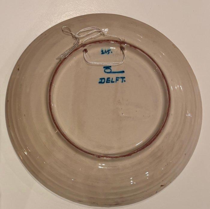 De Porceleyne Fles, Delft - Wandbord - Aardewerk -, Antiquités & Art, Antiquités | Verre & Cristal