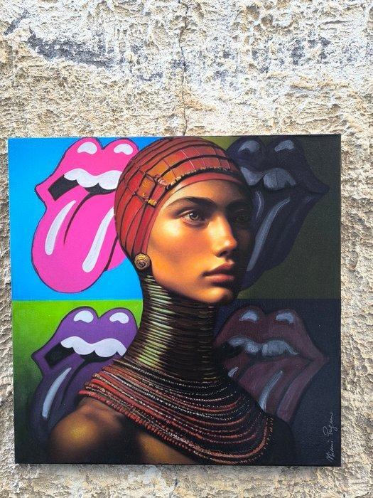 Ninni Pagano (1969) - Rock sacro, Antiek en Kunst, Kunst | Schilderijen | Modern