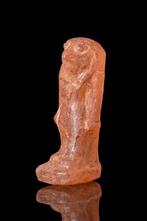 Oud-Egyptisch Carneool Horus Amulet  (Zonder Minimumprijs)