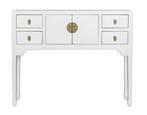 Fine Asianliving Console Chinoise Blanc - Orientique