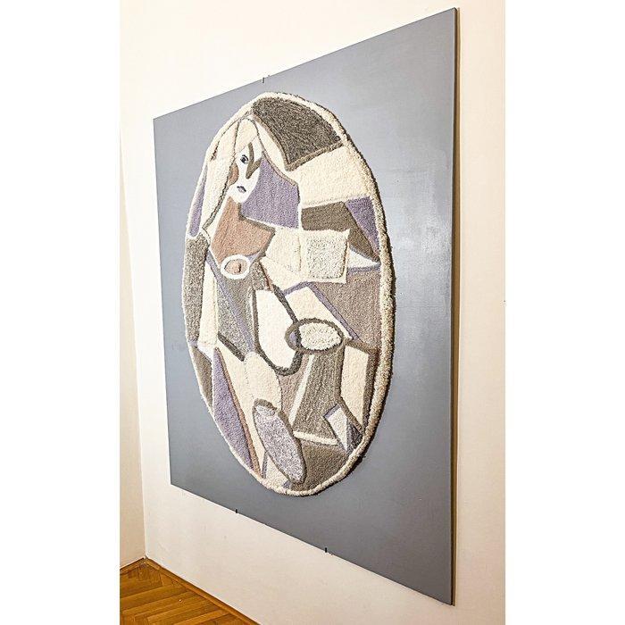 Taftique Jules Vissers - Tapisserie - 160 cm - 112 cm - Vita, Antiek en Kunst, Kunst | Designobjecten