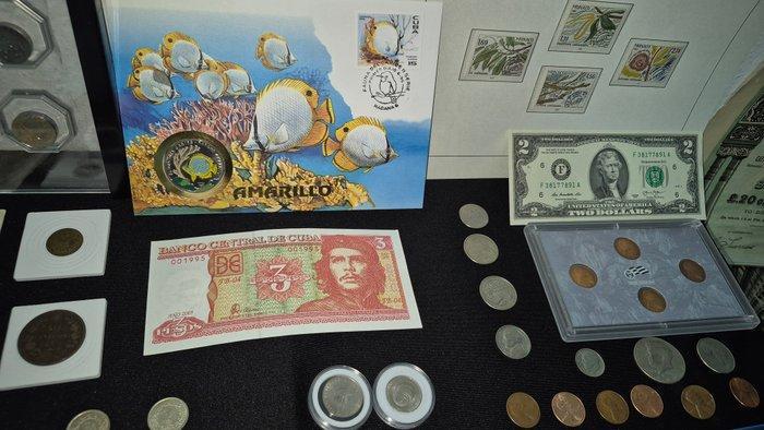 Grote Internationale Verzameling – Zwitserse Zilveren, Postzegels en Munten, Munten | Europa | Niet-Euromunten