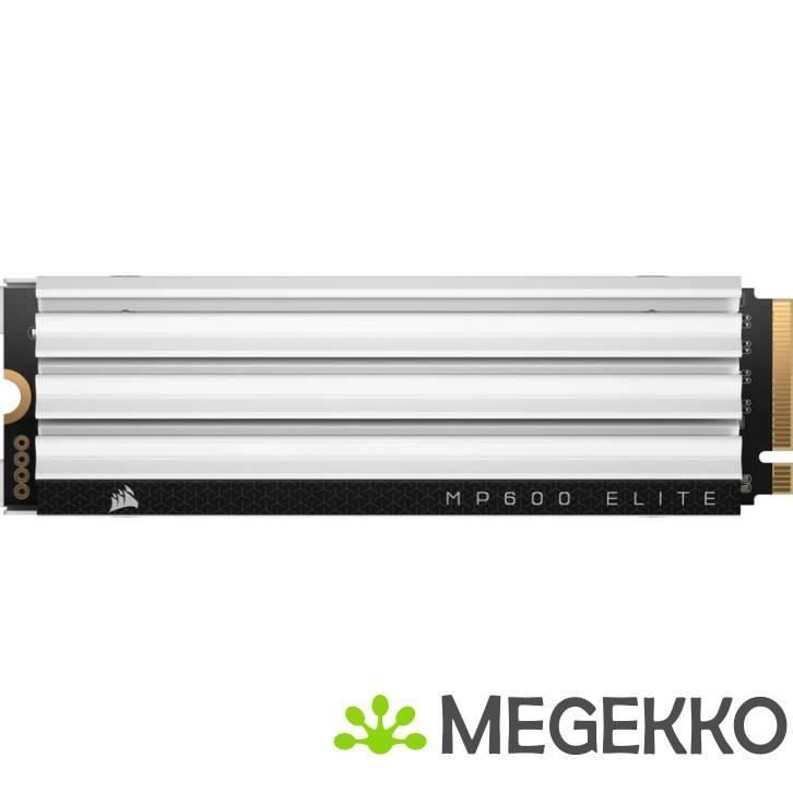 Corsair SSD MP600 ELITE 2TB Heatsink PS5, Computers en Software, Harde schijven, Nieuw, Verzenden