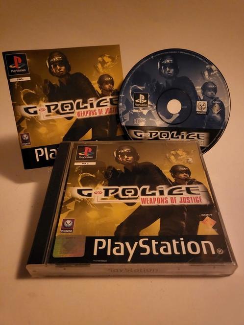 G-Police: Weapons of Justice Playstation 1, Consoles de jeu & Jeux vidéo, Jeux | Sony PlayStation 1, Enlèvement ou Envoi