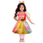 Kind Kostuum Peppa Rainbow Jurk, Kinderen en Baby's, Nieuw, Verzenden