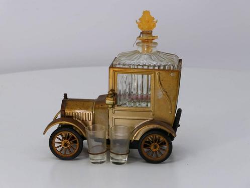 Ford Model T, Whisky / Gin set, 4 glazen en karaf, lengte..., Verzamelen, Spoorwegen en Tram, Overige typen, Gebruikt, Ophalen of Verzenden