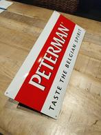 Emaille reclamebord Peterman - Emaille bord - Emaille, Antiek en Kunst