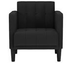 Stof Fauteuil Zwart | Retour Deal | Scherpe Prijs, Verzenden