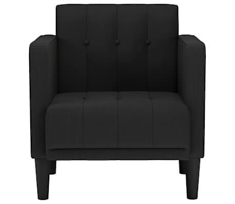 Stof Fauteuil Zwart | Retour Deal | Scherpe Prijs, Maison & Meubles, Fauteuils, Envoi
