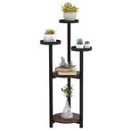 Plantenrek - Bloomingville - 5 niveaus – Houtlook - Bruin, Ophalen of Verzenden, Nieuw