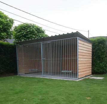 0% BTW ZAKELIJK complete luxe DOUGLAS hondenkennel hondenren beschikbaar voor biedingen