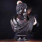 Réplique dune statue romaine antique Bronze Portrait buste