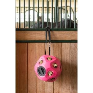 Hooibal hooiruif bal voederbal voor paard ezel roze - kerbl, Animaux & Accessoires, Box & Pâturages