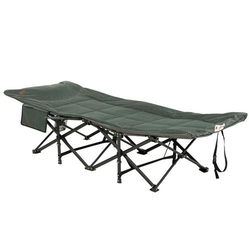 Campingbed - SlaapLekker - Inklapbaar - Draagbaar - Grijs, Tuin en Terras, Ligbedden, Nieuw, Ophalen of Verzenden