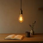 Glas & Bollen Messing Snoer & Houder Antiek Koper E40 Fittin, Huis en Inrichting, Verzenden, Nieuw