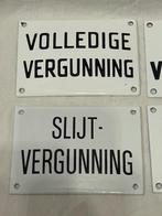 Emaille bord (4) - vergunning emaille birden - Emaille