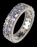 Zilver, Eternity Ring in Tanzanite: Hemelse Wijsheid &