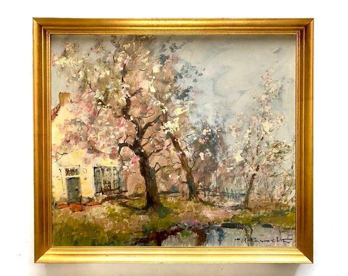 Henry Joseph Pauwels (1903-1983) - Lente zicht, Antiek en Kunst, Kunst | Schilderijen | Klassiek