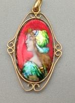 Collier avec pendentif - 18 carats Or jaune, Bijoux, Sacs & Beauté, Bijoux anciens