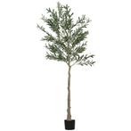 Kunstplant - Olijfboom - Realistisch - Decoratief - Groen, Ophalen of Verzenden