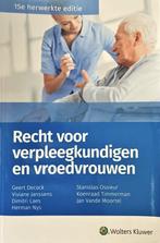 Recht voor verpleegkundigen en vroedvrouwen 2021, Boeken, Verzenden, Zo goed als nieuw