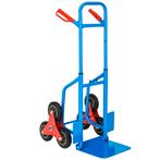 tectake Trapsteekwagen tot 100kg - blauw, Kinderen en Baby's, Speelgoed | Buiten | Voertuigen en Loopfietsen, Verzenden, Nieuw