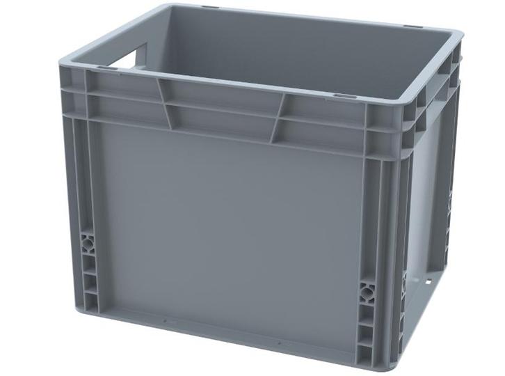 Kunststof Bak Euronorm 400x300x320mm grijs Nieuw, Doe-het-zelf en Bouw, Kratten en Dozen, Ophalen of Verzenden