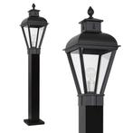 Tuinverlichting klassiek Vondel Tuinlamp Zwart, Verzenden, Staande lamp, 50 tot 250 watt, Nieuw