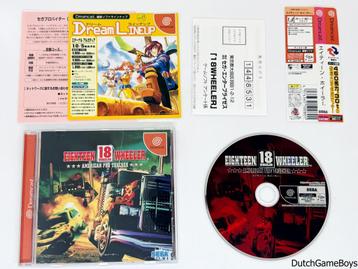 Sega Dreamcast - Eighteen Wheeler - American Pro Trucker + S, Verzenden