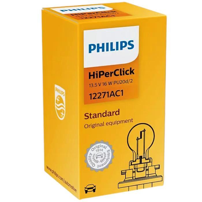Philips PCY16W HiPerClick Oranje 16W 12V 12271AC1 Autolamp, Auto-onderdelen, Verlichting, Nieuw, Verzenden