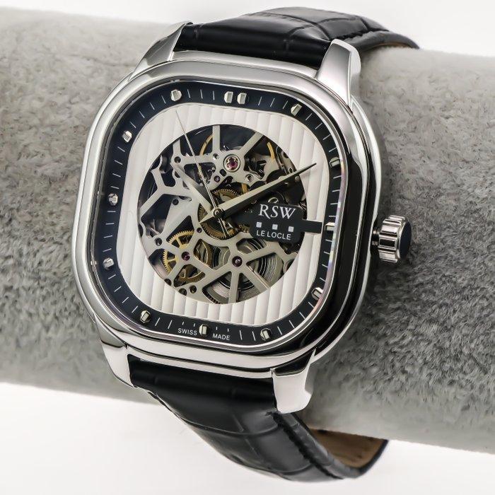 RSW - Le Locle automatic skeleton - RSWA122SK-SL-3 - Zonder, Handtassen en Accessoires, Horloges | Heren