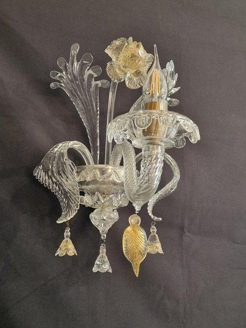 Vetreria di Murano - Lampe murale - Verre de Murano, Antiek en Kunst, Antiek | Overige Antiek