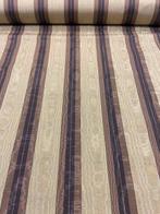 Prestigieuze moiré jacquardstof met verticale strepen -